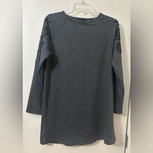 LC Waikiki long sleeve sequined sleeve dress